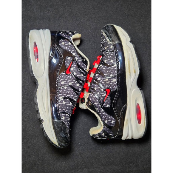 Nike Other - Nike‎ Air Max Plus TN Toddler Shoes Black White Red AT6144 100 Size 12C